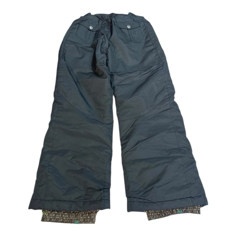 Dragonflies Girls LARGE Insulated‎ Ski Snowboard Pants Snow Dragons Floral Lined